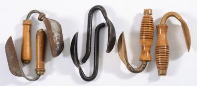 Three pairs of cuff expanders by Desco, Siebe Gorman and Draeger:.