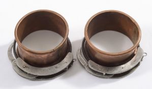 A pair of Swedish homemade wrist/glove seals:,