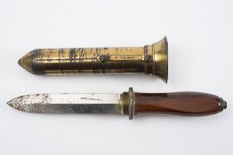 An early 20th century diver's knife by Siebe Gorman & Co:,