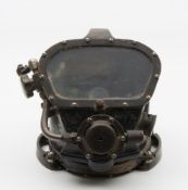 A Miller Series 400 cast bronze diving helmet:,