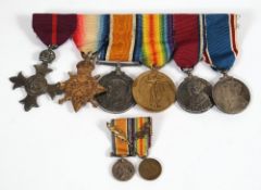 An O.B.E. group of six medals to Capt. G.F. Evans. R.E.