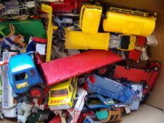 Matchbox, Corgi and others, a quantity of assorted diecast vehicles:, mostly saloon cars,