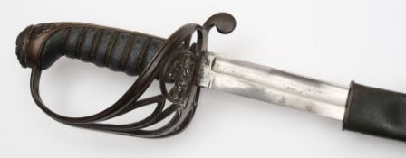 A Victorian Light Cavalry sword:,