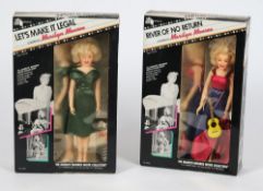 Two 1980's Marilyn Monroe dolls: 'Lets make it legal' and 'River of No Return' both boxed.