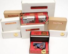 Eleven boxed Models of Yesteryear collectors' series models: including 1936 Leyland Fire Engine,