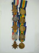 Five WWI pairs:,
