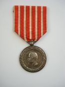 A French medal for the Italian Campaign Medaille de la Campagne d'Italie) 1859:.