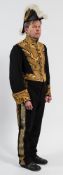The early 20th century Diplomatic Corps uniforms, including bicorn hats and plume, court shoes,