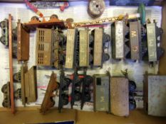 Hornby , a collection of assorted rolling stock including open coal wagons, side tipping wagon,