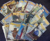 Meccano, a collection of Meccano magazines:, mostly dating from the late 1940's and early 1950's.