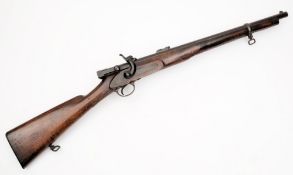 A rare 30 bore breech loading carbine by Calisher & Terry Birmingham 1869:,