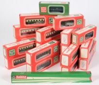 `Berliner Bahnen,TT Gauge, a collection of assorted passenger coaches, various liveries: all boxed,