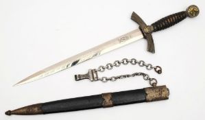 A German Third Reich period Luftwaffe officer's dagger:, first pattern, with 30.