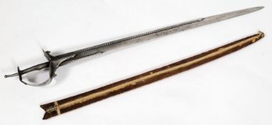 An Indo-Persian firangi: with 74cm.