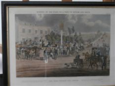After POLLARD, James - Scenes on the road or a trip to Epsom and back,
