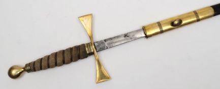 A late 19th century court sword:,