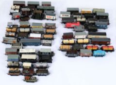 Hornby mainline and others, a quantity of assorted rolling stock, including cattle trucks,