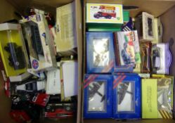 Corgi and others, a quantity of assorted diecast vehicles:, mostly lorries, some aircraft,