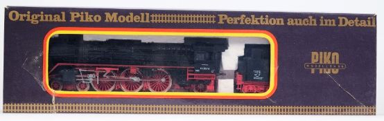 Piko, a 4-6-2 locomotive No 0321570 with eight-wheel tender in DB red and black livery: Boxed.