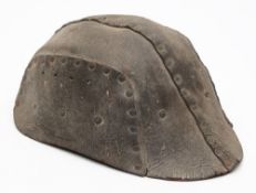 A rare model 1916 British Tank crew helmet:,