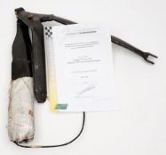 Jordan Formula One Racing Team - a race damaged lower wishbone and pushrod from the Canadian Grand