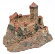 A 1930's period German composition fort: probably by Elastolin,