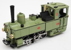 A LGB G gauge 0-4-2 locomotive, catalogue number 23701:,