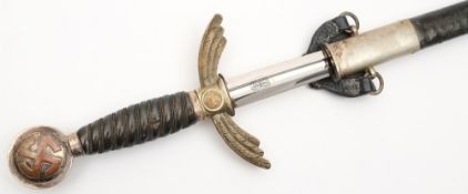 A German Third Reich Luftwaffe Officer's sword:,