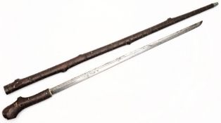 A Japanese sword stick:,
