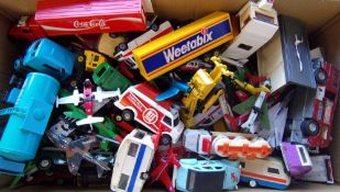 Matchbox, Dinky and others and others, a quantity of assorted diecast vehicles, mostly saloon cars,