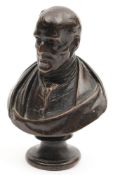 Duke of Wellington - a bronze memorial bust by Marochello:,