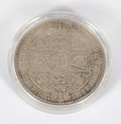 An 1847 Gothic crown (undecimo): .
