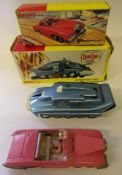 Dinky No 104 Spectrum Pursuit Vehicle: rocket launcher door loose, boxed,