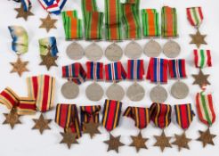 A collection of twenty seven assorted British World War Two medals:.