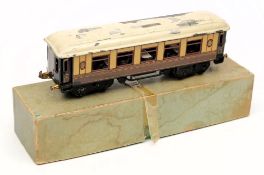 Bing, a GWR Dining Coach No 3295: the interior fitted with seats,tables and electric lights,