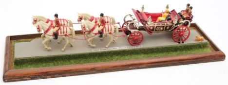 A Corgi 1902 State Landau in glazed case:.