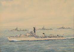 * Eric Erskine Campbell Tuffnell [1888-1978]- H.M.S.