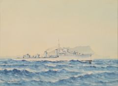 * Eric Erskine Campbell Tuffnell [1888-1978]- H.M.S.