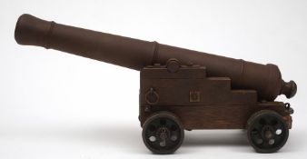 A scale model Naval cannon:,