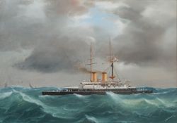 Antonio De Simone [1851-1907]- H.M.S.