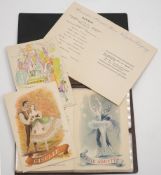 A group of twenty six Peninsular and Oriental Steam Navigation Company dinner menus:,