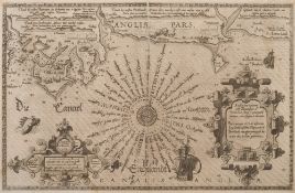 After Lucas Janszoon Waghenaer 1583 Canalis Angliae,