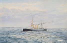 R Gurnell [19/20th Century]- H.M.S.