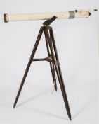 A 4 1/2 inch refracting telescope by Wray, London:,