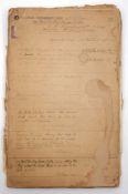 A collection of documents relating to the mooring of the Exhibition Ship 'Success' on the Thames