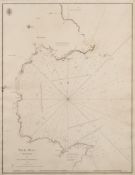 After Lieut Murdoch Mackensie A 1781 Hydrographic Office coastal chart of Tor Bay,