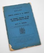 'Report of a committee appointed by the Admiralty to examine and consider the evidence relating to