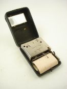 A rare early 20th century French Self Recording Pocket Barometer for 'Tourists, Engineers,