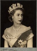 Dorothy Wilding [1893-1976]- Queen Elizabeth II [1952]:- silver print,