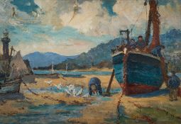 * George Farquar Pennington [1872-1961] - Low Tide,